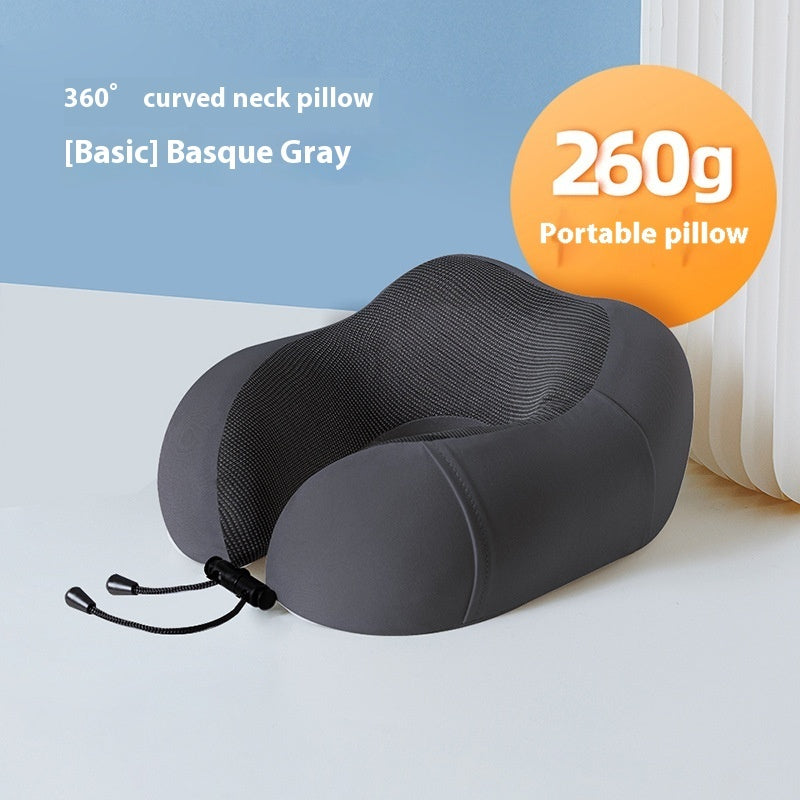 Travel Portable U-shape Pillow Airplane Pillow Neck