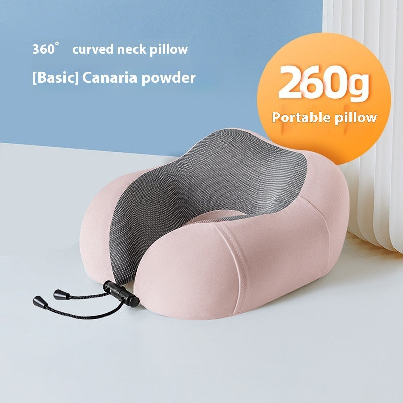 Travel Portable U-shape Pillow Airplane Pillow Neck